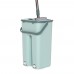 Bakeey Hand  Free Wringing Floor Cleaning Mop Wet Dry Usage Magic Automatic Spin Self Cleaning Lazy Mop Bucket