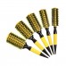 Pro Round Brush Curly Hair Roller Brush Nylon Bristle Hairbrush Comb Salon Tools