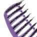 Hair Scalp Massage Comb Bristle Nylon Curly Hairbrush Anti  static Curved Row Hairdressing Tools