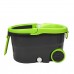 360 Rotating Spin Floor Mop Bucket Set 2 Microfiber Head Cleaning System Tool