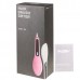 Imitation Version Handheld Innovative Hair Straightener Comb with LCD Temperature Display  Pink