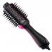 Multifunctional Infrared Negative Ion Hot Air Comb Straight Curling Hair Style Comb  EU Plug