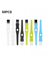 50 PCS Crevice Cleaning Brush Garlic Masher Brush Coffee Machine Brush  Random Color