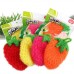 5 PCS Three Leaf Strawberry Thickened Washbarn Napkins Kitchen  Random Color