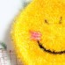 6 PCS Smiley Face Towel Non  Stick Oil Kitchen Rag Does Not Hurt The Pot Cleaning Cloth  Yellow