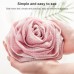 4 PCS Rose  shaped Bath Wipe Adult Bath Ball Rub Towel  Pink