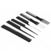 11PCS Salon Hair Styling Hairdressing Tool Barbers Brush Combs w  Apron Cloth