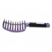 Hair Scalp Massage Comb Bristle Nylon Curly Hairbrush Anti  static Curved Row Hairdressing Tools