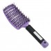 Hair Scalp Massage Comb Bristle Nylon Curly Hairbrush Anti  static Curved Row Hairdressing Tools